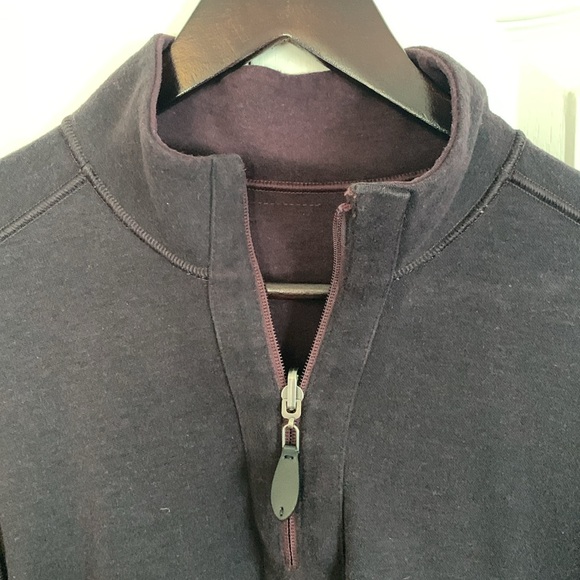 Reversible quarter zip sweater - Picture 2 of 9